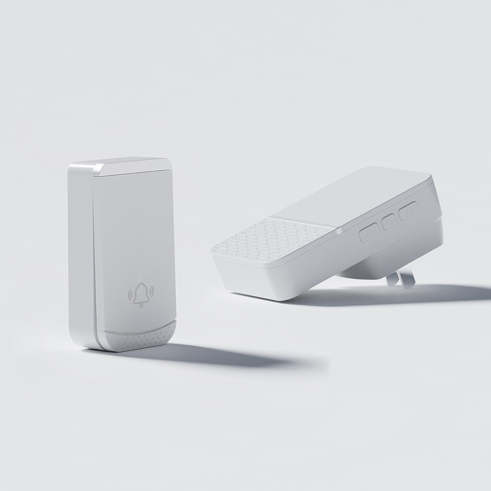 博颖b512家用无线门铃一拖一呼叫器老人智能门铃音乐叮咚数码遥控