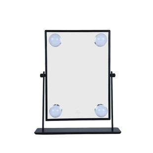 定制好莱坞led化妆镜带灯充电款台式梳妆镜卧室网红镜子