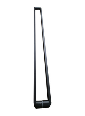 1540方管不锈钢黑色亚拉手不锈钢浴室门把手家用简约风格把手