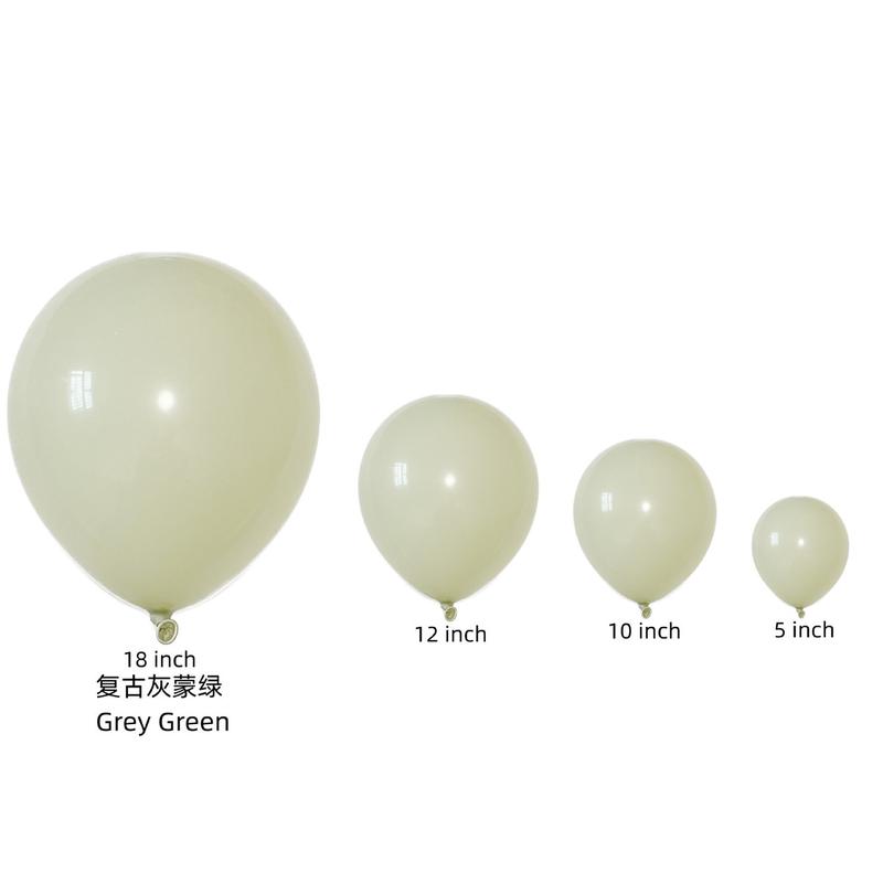 彤萱厂家复古18寸批发ins风飘空气球派对生日婚礼装饰加厚气球图片
