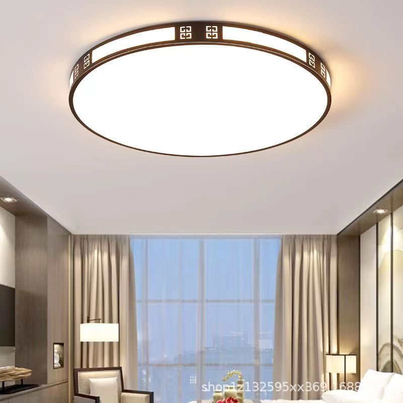 2024led吸顶灯主卧室灯新款圆形阳台灯现代大气客厅房间简约灯具