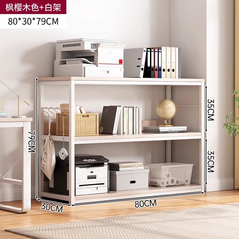 简易书架家用现代简约多层置物架收纳架展示架2024新款落地书柜