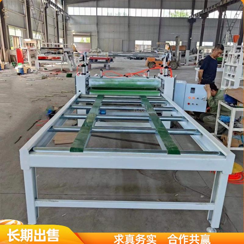 热销不锈钢板铝板覆膜机自动断膜铝合金门窗机机木饰面大板贴面贴