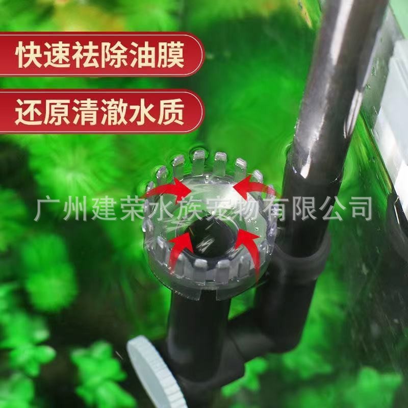 滤鲤鱼缸过滤器壁挂式家用外置循环系统水泵增氧设备过滤材料底小