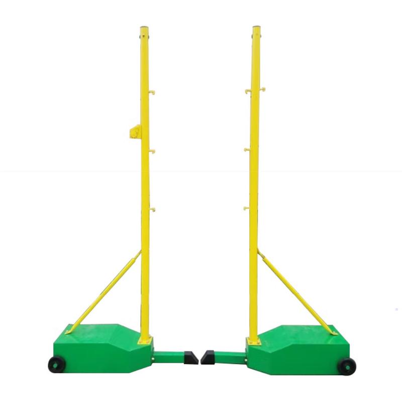 羽毛球网架球架柱便携式移动羽毛网标准室内外羽毛球柱气排球网架