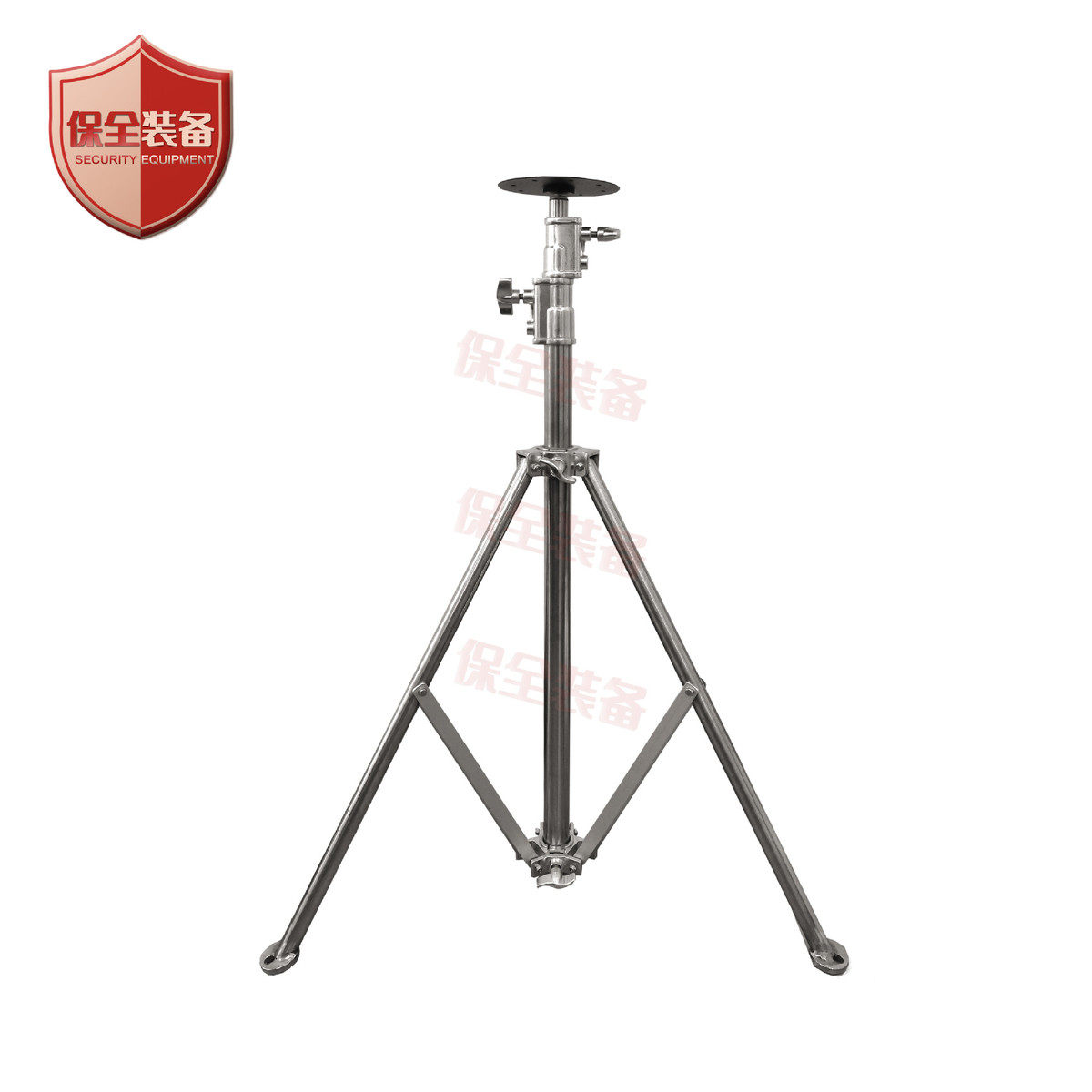 便携式移动米三脚架2.5不锈钢3.8米脚架+地钉双重固定伸缩杆,电子/电工,监控器材配件,淘宝优惠券,粉丝福利购,淘宝优惠卷