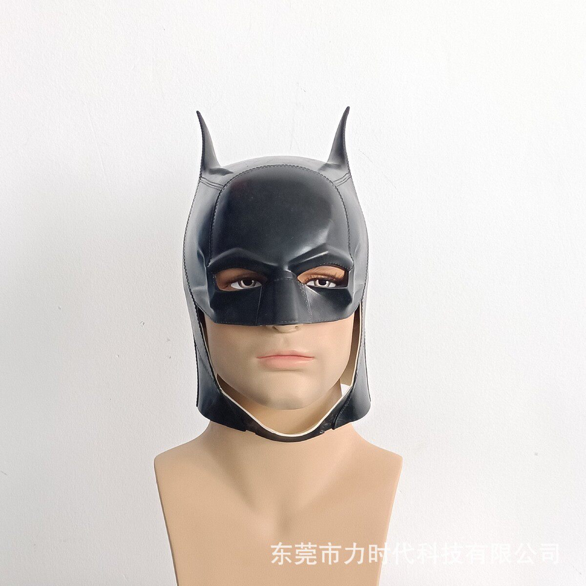 热销2022新款蝙蝠侠乳胶头套dc电影周边cos长款带脖蝙蝠侠面具头