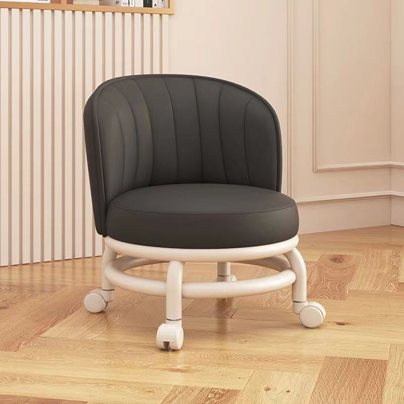 大人小凳子滑轮矮凳儿童万向轮小型网红圆凳沙发凳家用板凳小椅子