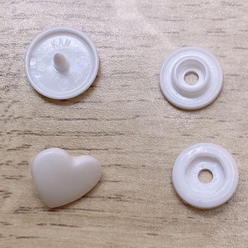 现货扣t5星形爱心型塑料批发四合扣按扣雨衣雨鞋大白扣