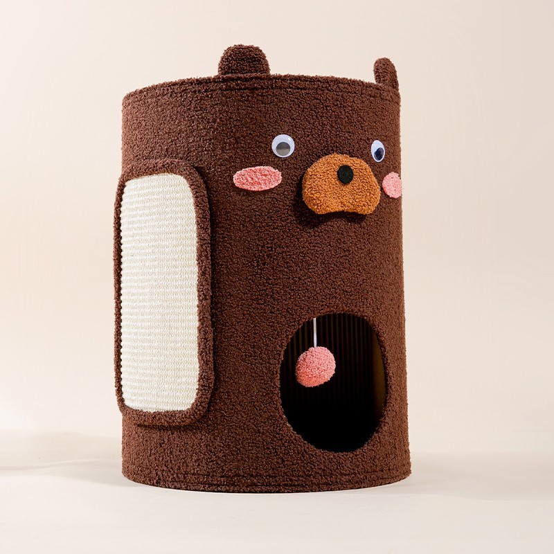 猫爬架猫窝猫树一体剑麻桶多功能大型猫塔猫咪抓柱子爬桶猫咪用品