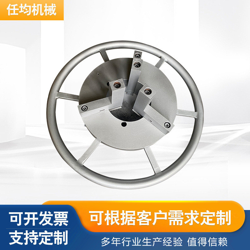 玻璃机床配件卡盘直径150三爪手动卡盘SC-06多种规格