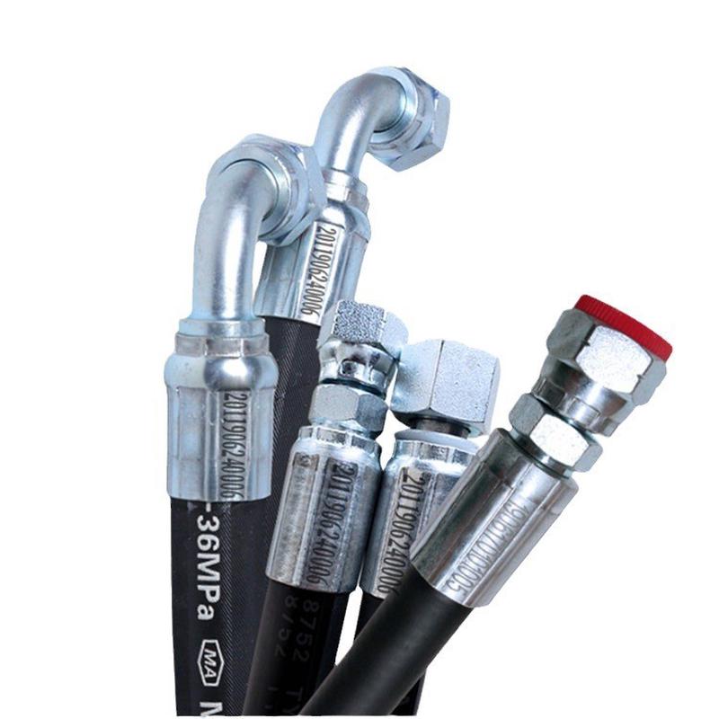 高压编钢管蒸汽dn76钢丝编织高压油管76-176-2高压钢丝橡胶管