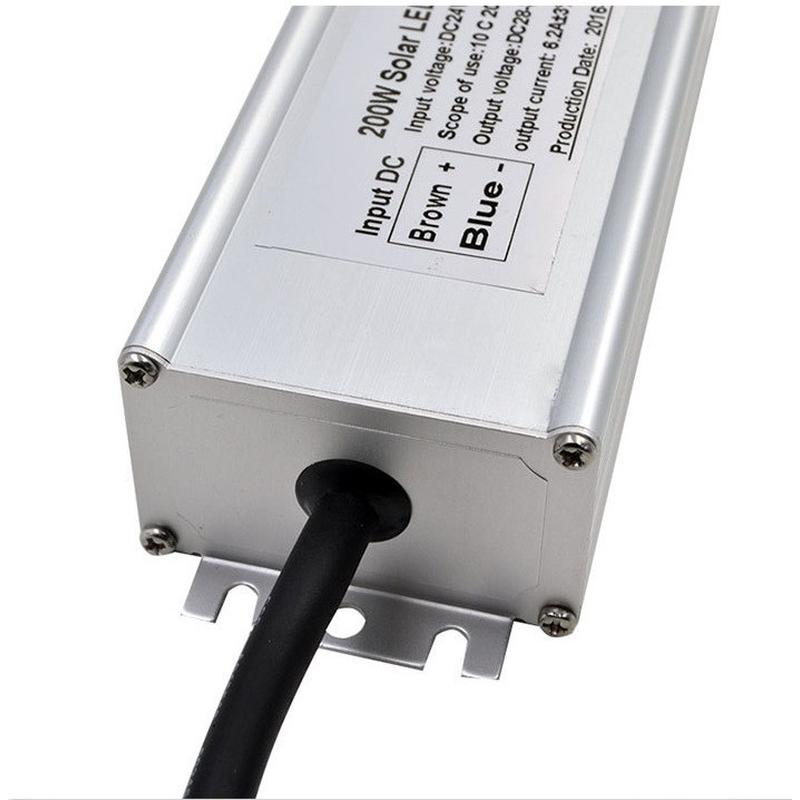 DC12-24V输入单色低压LED太阳能路灯电源100W-200W250W