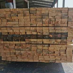 建筑木材建筑木方铁杉方木木脚手架木跳板规格齐全厂家直供批发