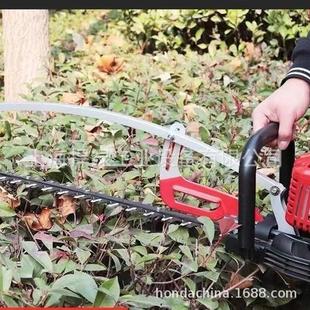 热销丸崎绿篱可调节hv6010机弧形绿篱剪可变式 汽油机篱笆园林修枝