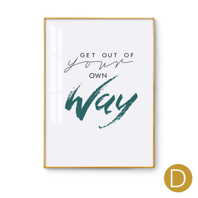 铝合金守候北欧风格风景客厅装饰画沙发背景墙文艺艺术画挂画壁画