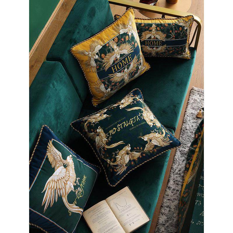 9zrt沙发抱枕美式靠垫套欧式奢华轻奢复古ins客厅靠枕床头腰枕套,居家布艺,靠垫/抱枕,淘宝优惠券,粉丝福利购,淘宝优惠卷