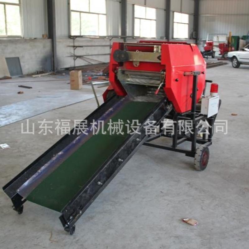 厂家供应青储饲料竹打包机草苜蓿场地作业青储打捆包膜机