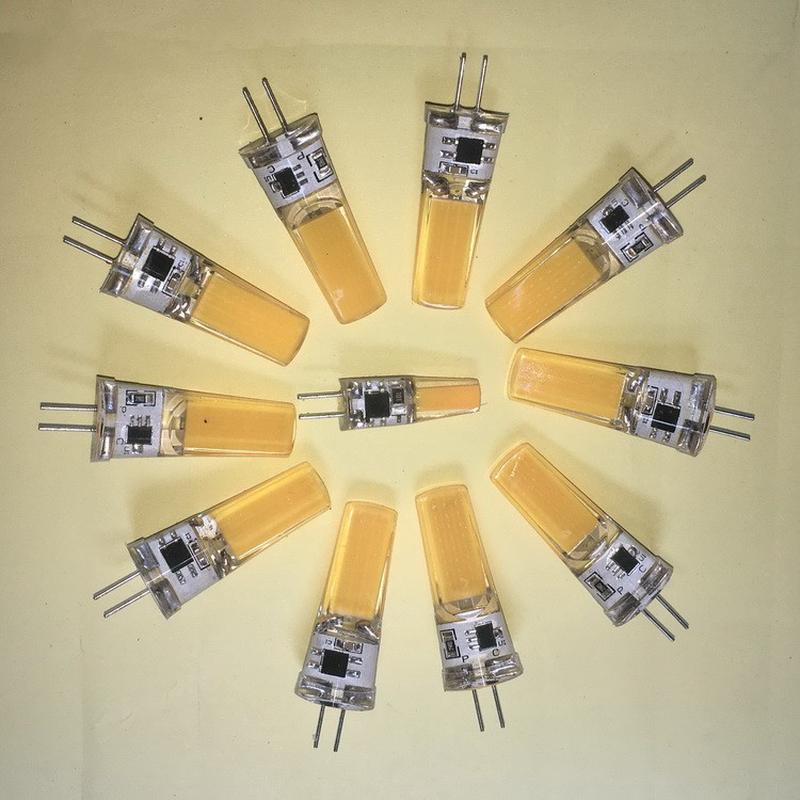 G4 LED灯珠12V插脚泡220V高亮COB聚光型低压替换米仔胆卤素灯光源