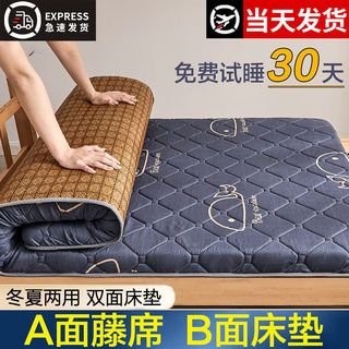 乳胶凉席床垫软垫学生宿舍单人褥子榻榻米海绵垫子地铺租房专用