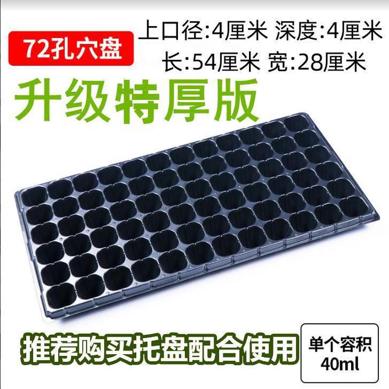。批发育苗盘穴盘育苗盒育苗盆蔬菜育苗盆塑料育苗器苗木多肉整箱