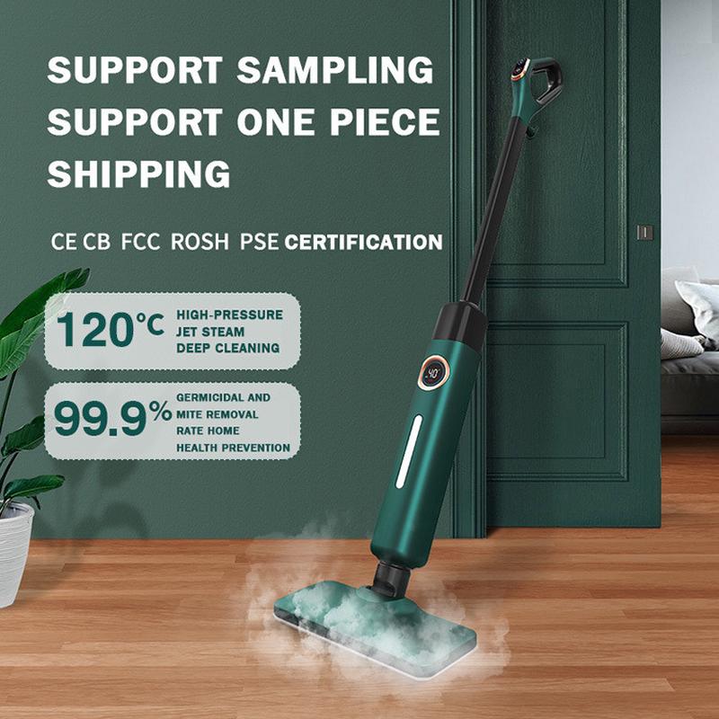 新款家用多功能杀菌除螨蒸汽清洁机电动蒸汽拖把Steammop