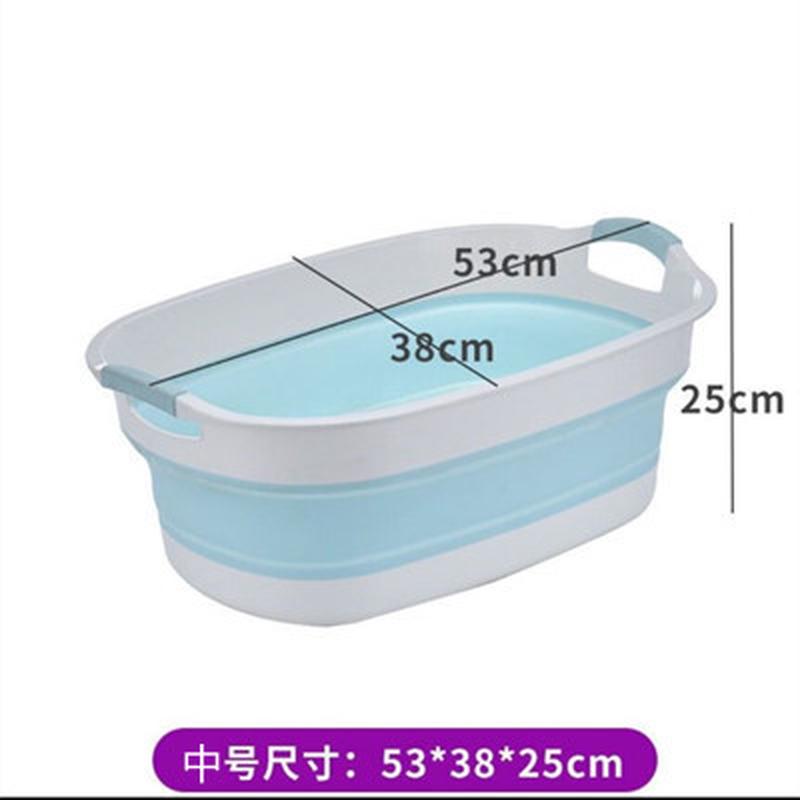 塑料折叠脸盆家用户外创意便捷式旅行儿童学生宿舍洗衣盆洗脸新款