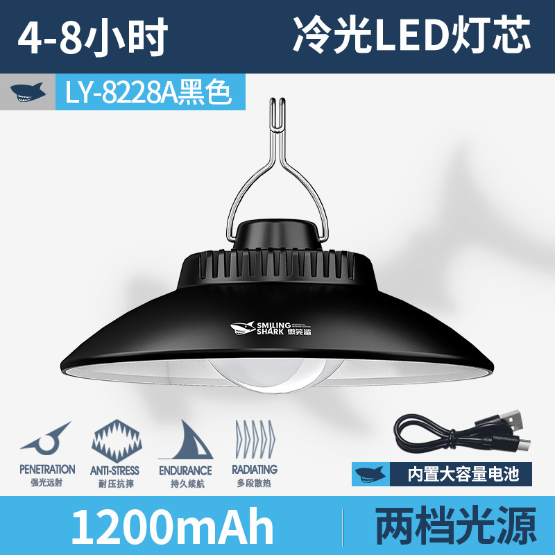 qs野营夜市led应急照明灯户外帐篷充电吊灯露营灯挂灯摆摊灯氛围