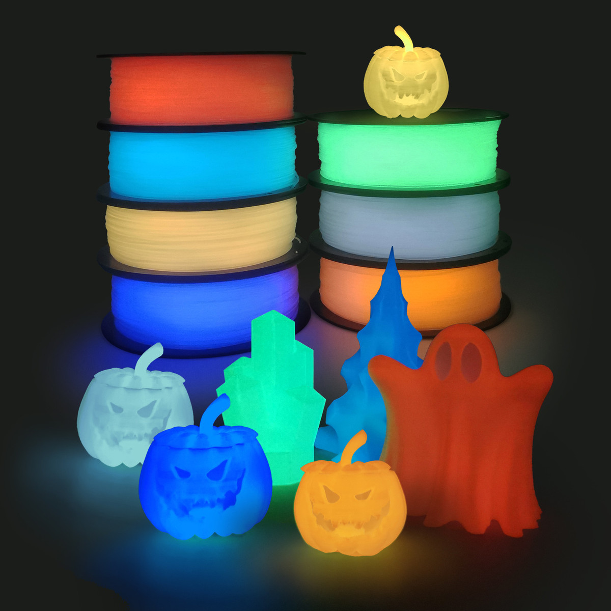热销厂家批发3d打印耗材夜光夜光色1kg打印笔耗材plapla3d耗材
