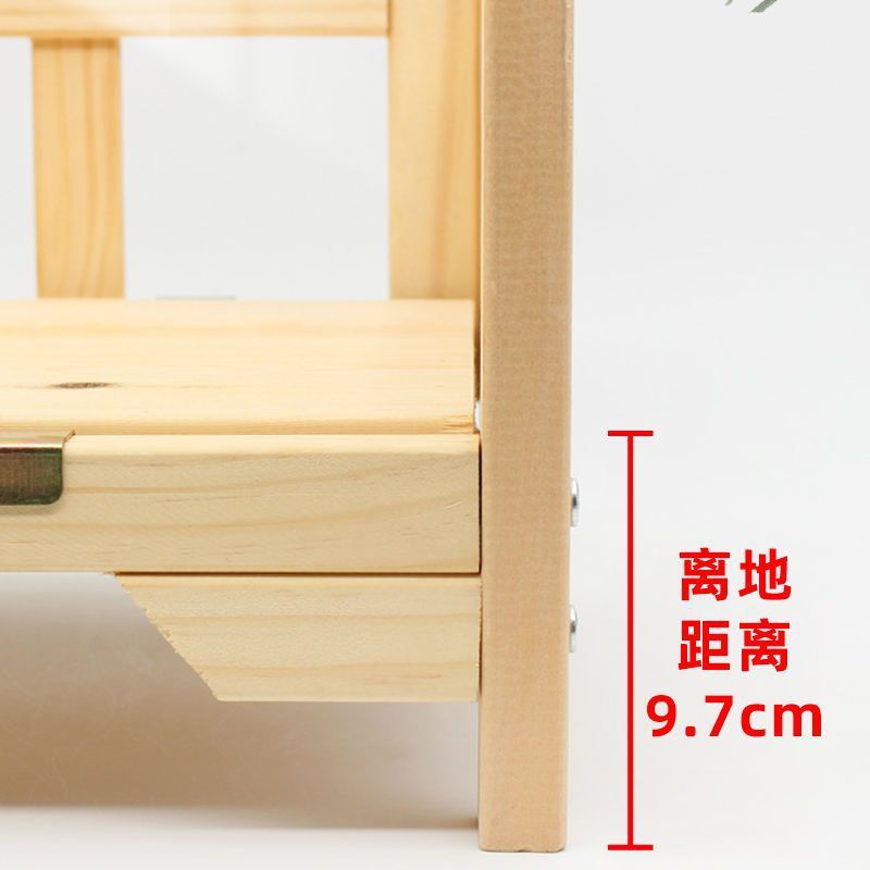 实木猫床猫床睡觉猫窝保暖四季通用耐脏中小型猫狗离地宠物床狗床