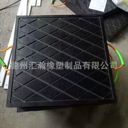 直销超高泵车聚乙烯耐磨垫块吊车泵车支腿垫板混凝土分子量垫板