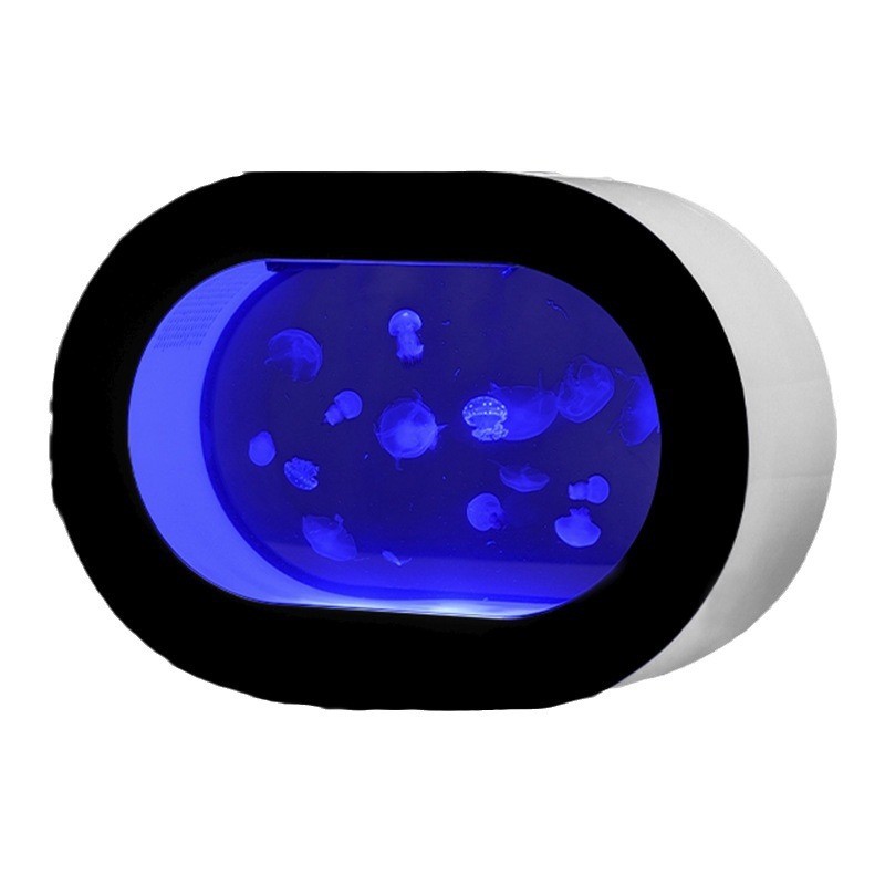 观赏桌面水族水母缸水母生态缸水母专用缸小型一缸多用亚克力鱼缸