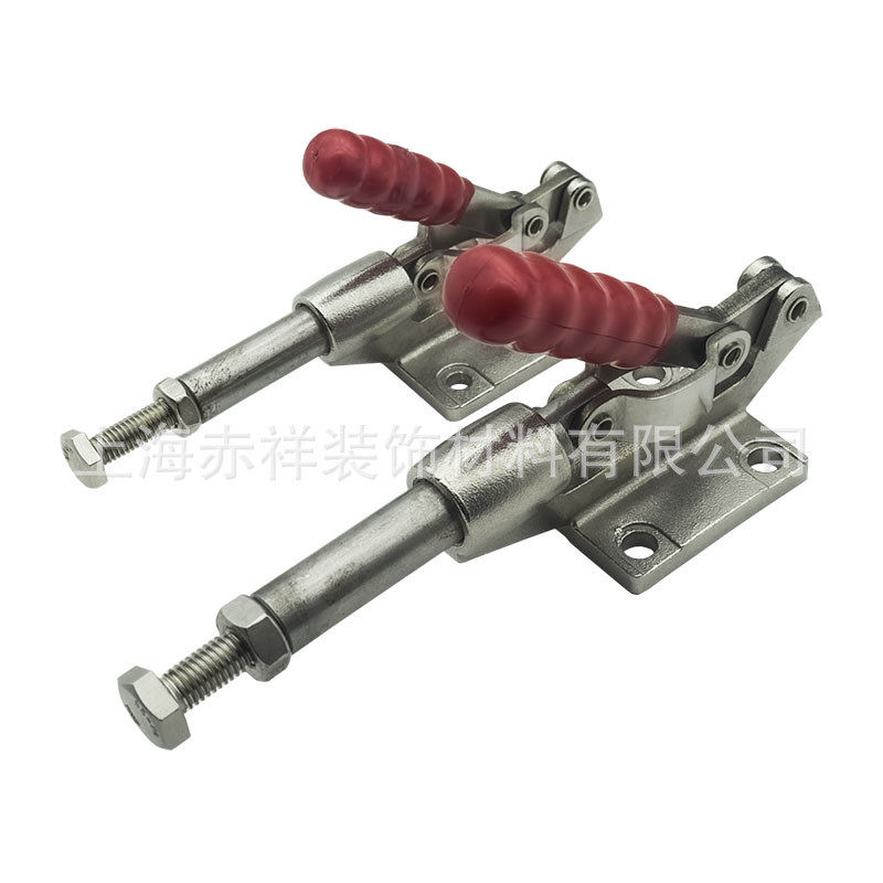 热销304不锈钢快速夹具木工夹钳压紧器推拉式固定夹304c304e