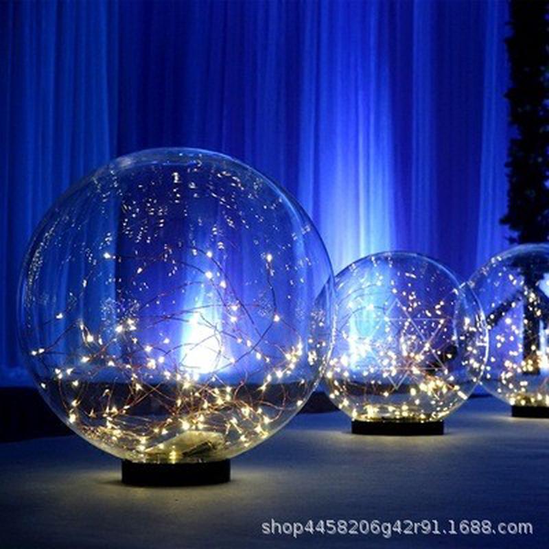 2019新款星空球t台路引婚礼道具婚庆布景创意摆件婚庆路引t台布置