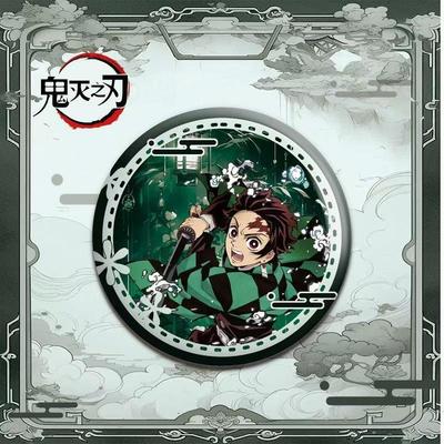 9.鬼灭之刃无限列车动漫吧唧包包挂件周边徽章大哥杏寿郎猗窝座魇