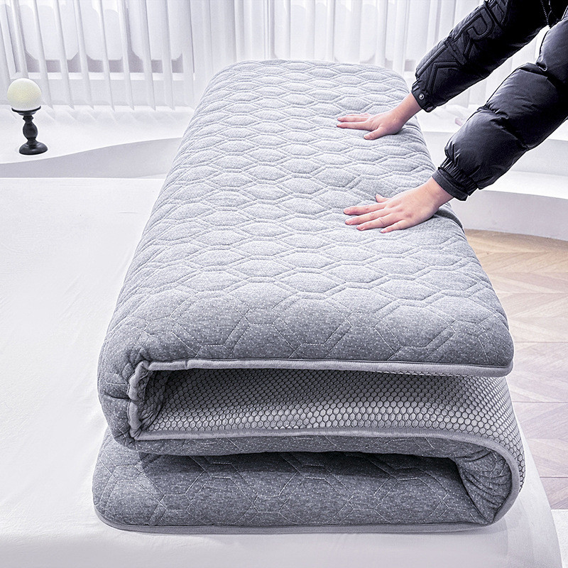 记忆海绵床垫2024民宿家用学生宿舍软垫单折叠床双人榻榻米批发