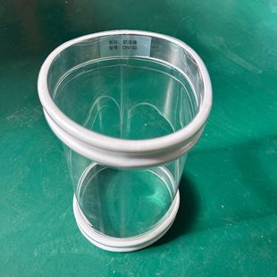 厂家直销卡箍式软食品级tpu聚氨酯连接分体输送透明耐磨耐油软连