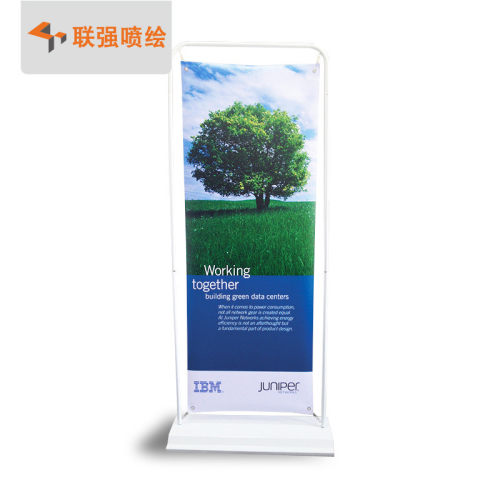 厂家定制立式60x160门型展架户外铁质展示架80x180门型展架