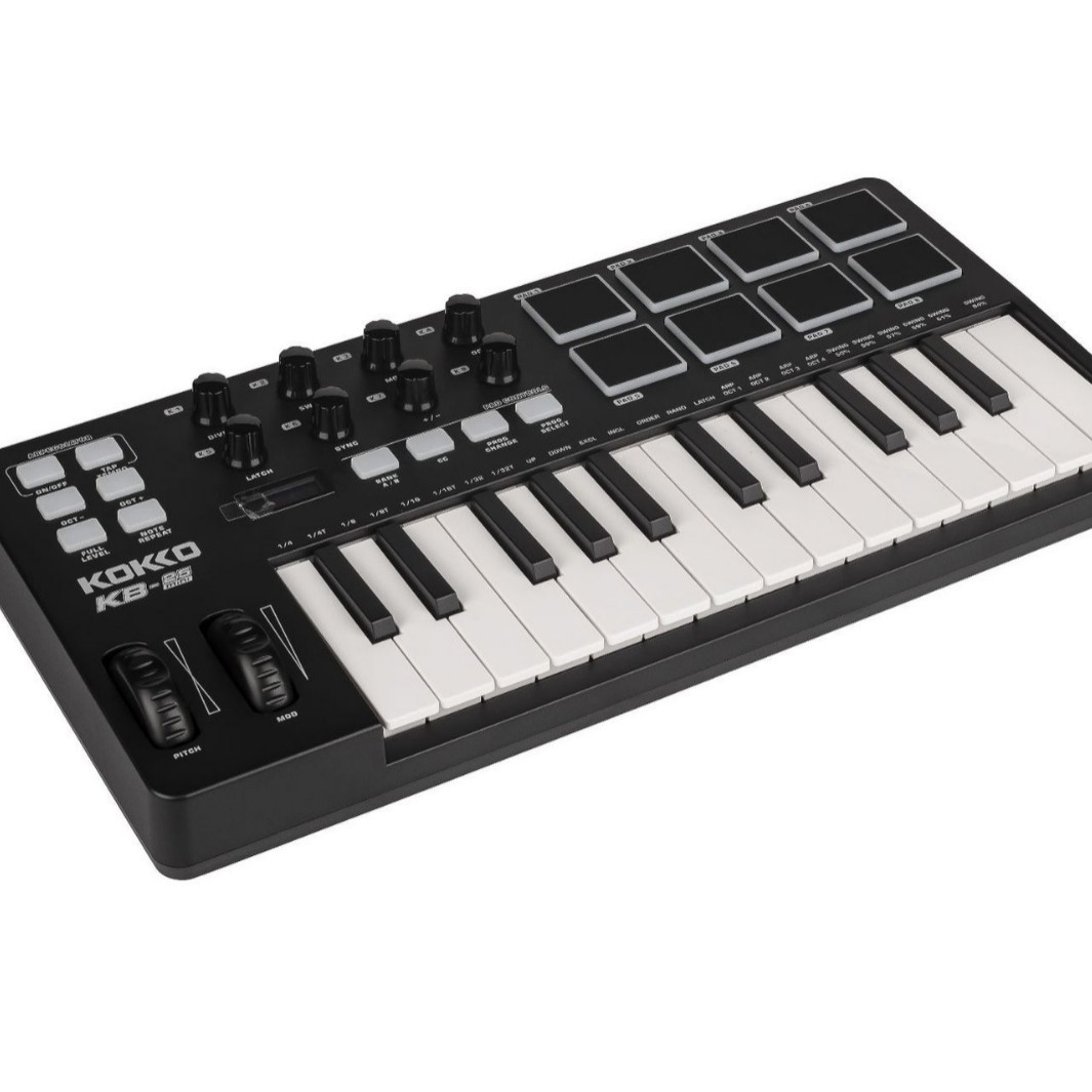 KOKKOKB-25专业midi键盘midi控制器编曲键盘音乐键盘电音键盘