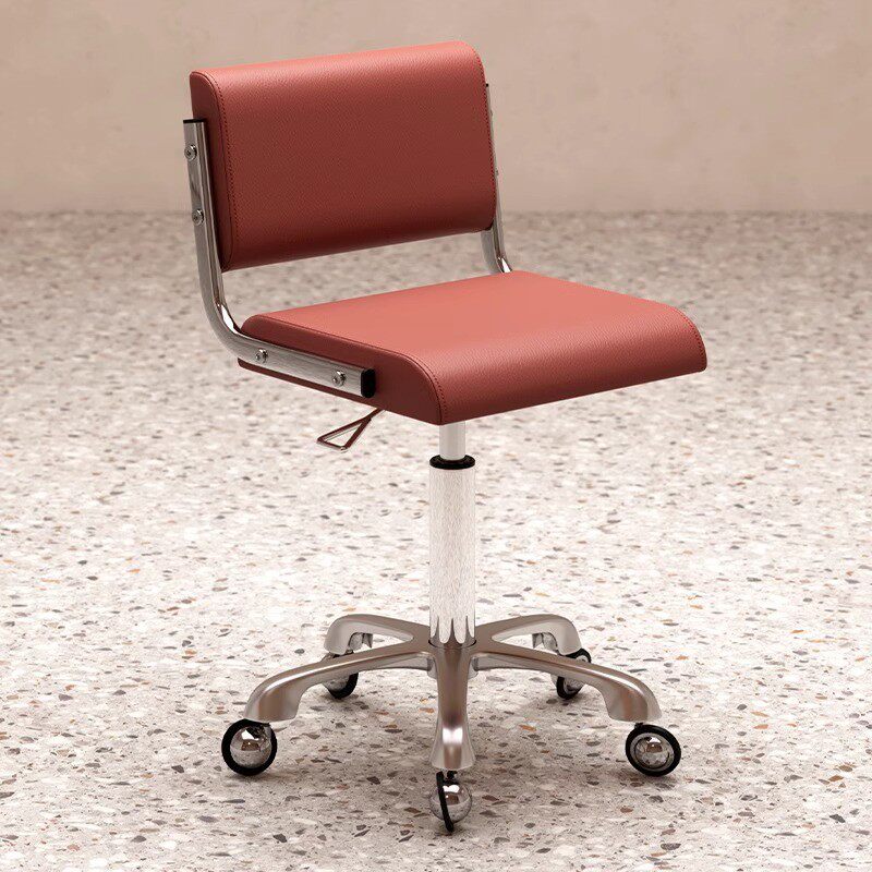新款美容凳椅子滑轮大工椅美发理发店升降师傅美甲圆凳美容院专用