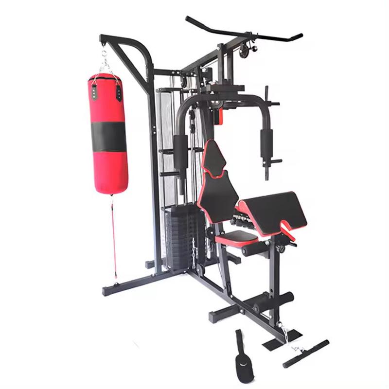 综合训练器室内现货三人站立式家用大型组合器械力量多功能健身器
