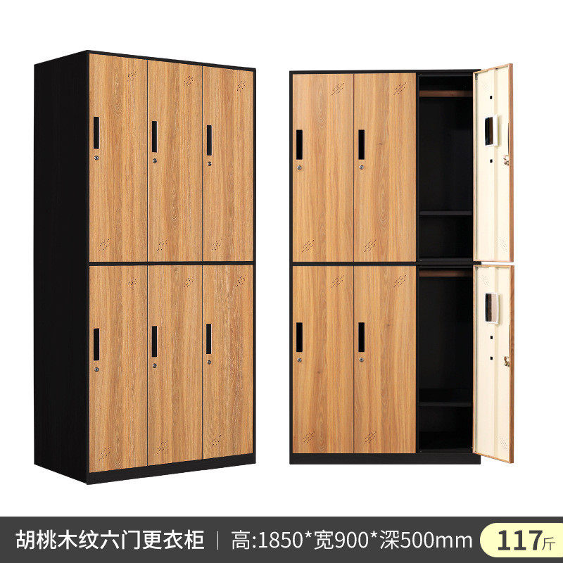更衣柜收纳储存美发店存物换衣浴池浴室置员工储物柜健身房存包柜