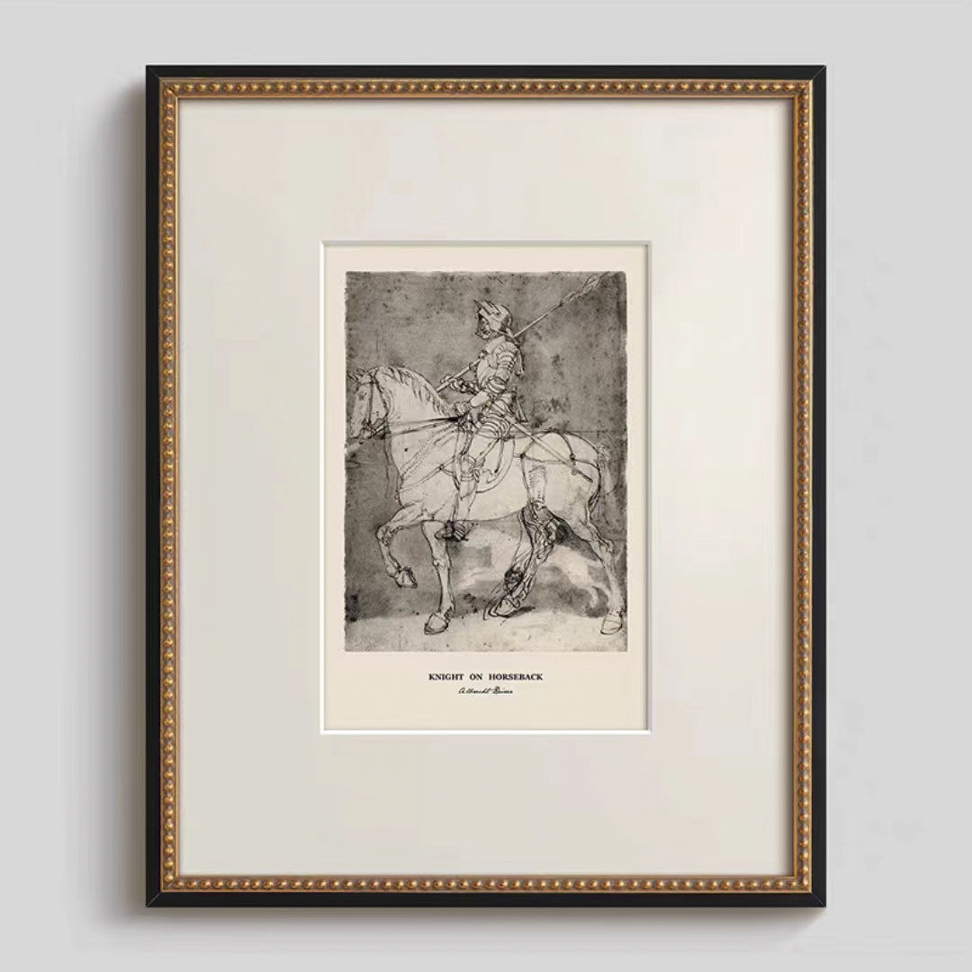 欧式高档小众艺术装饰画客厅餐厅复古挂画玄关竖版壁画现代艺术