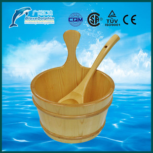 厂家浴桶桑拿房配件木质木桶桑拿房木桶汗蒸箱设备木质直供木勺