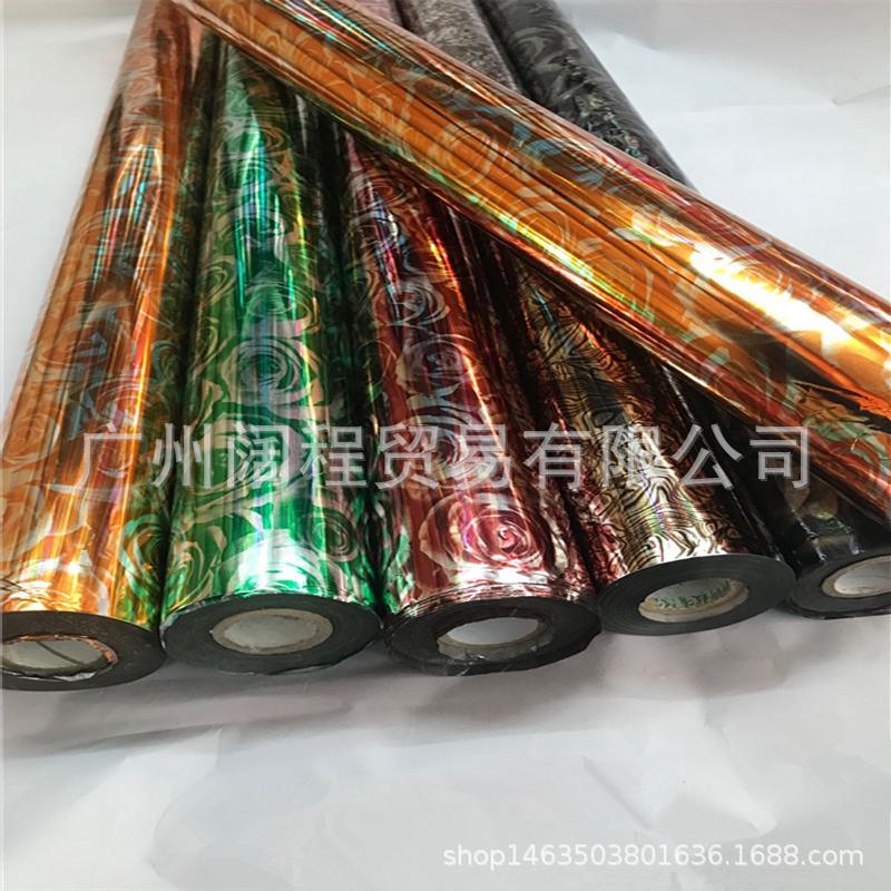 耐水洗布料耐高温烫金纸电化铝烫强颜附着力色齐全品种多样