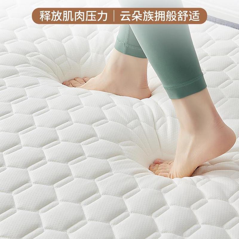 热销乳胶榻榻米床垫软垫家用卧室宿舍学生单人租房专用记忆棉海绵
