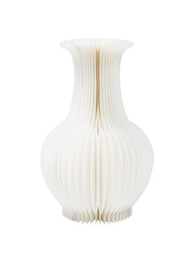 欧式客厅桌面创意花瓶摆件摆设家居青花瓷爆裂纸花瓶个性