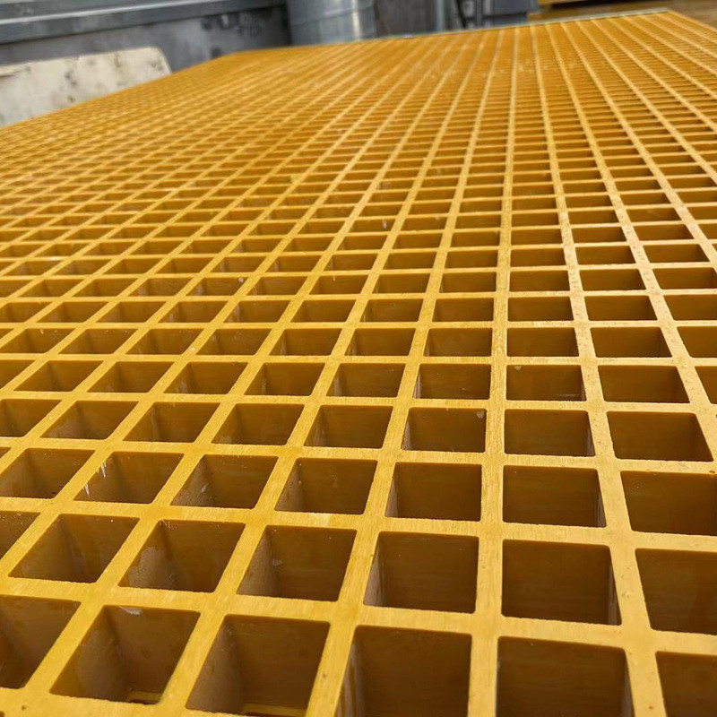 玻璃钢格栅洗车房地网排水板污水玻璃钢盖板网格板可定制