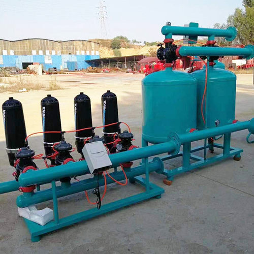 热销全自动反冲洗过滤器农业大棚钢制河水过滤用温室过滤器