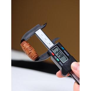 老山檀九眼天珠吊坠配饰心经凤九檀木中式国风批发diy工艺品雕刻